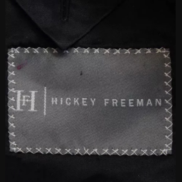 HICKEY FREEMAN navy Blue Travel   Jacket SZ42 - Picture 8 of 8